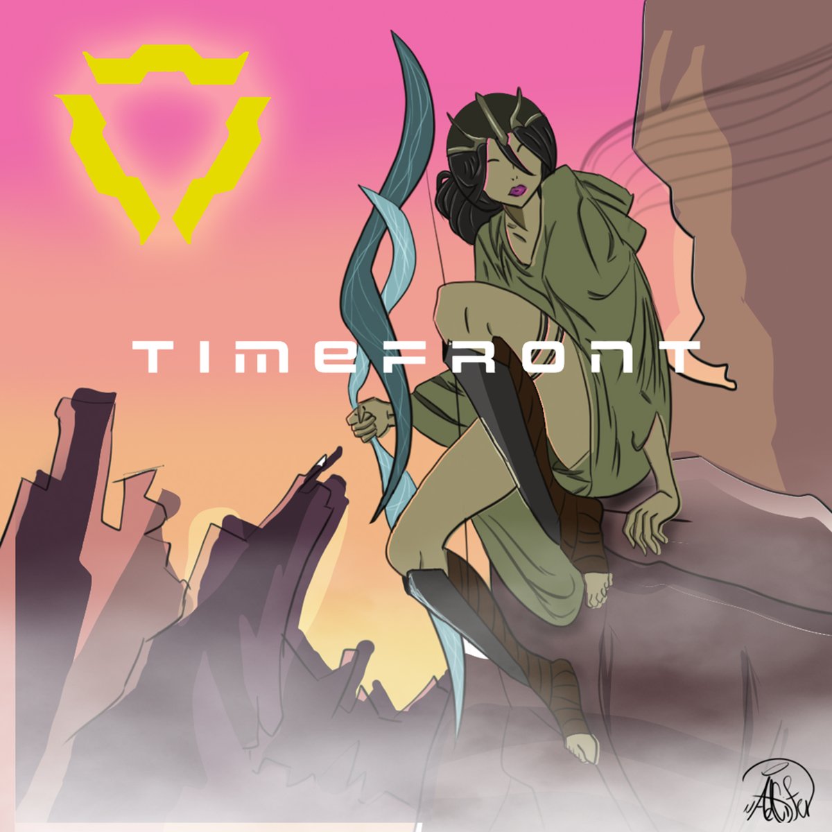 0xAdcifer's tweet image. Had a blast creating this piece for @PlayTimefront  🎨✨ Hope you enjoy it as much as I did making it! 
🔥
#TimeFront