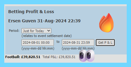 psychofftrading's tweet photo. I'm thrilled to share my trading results for August-24!  It has been an incredibly successful month, filled with strategic decisions and rewarding outcomes.

Consistency, discipline, and continuous learning are key to staying ahead in the trading game.⚽️🍀 https://t.co/7hr4SCGpXA