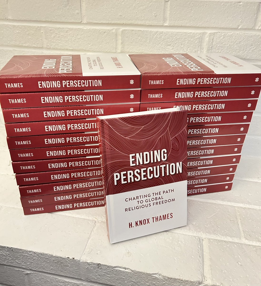 KnoxThames's tweet image. It’s out! My new book, ENDING PERSECUTION, is now available in hardback and e-reader formats! I hope and pray it inspires fresh perspectives and renewed efforts to fight religious persecution. Get your copy wherever books are sold.
