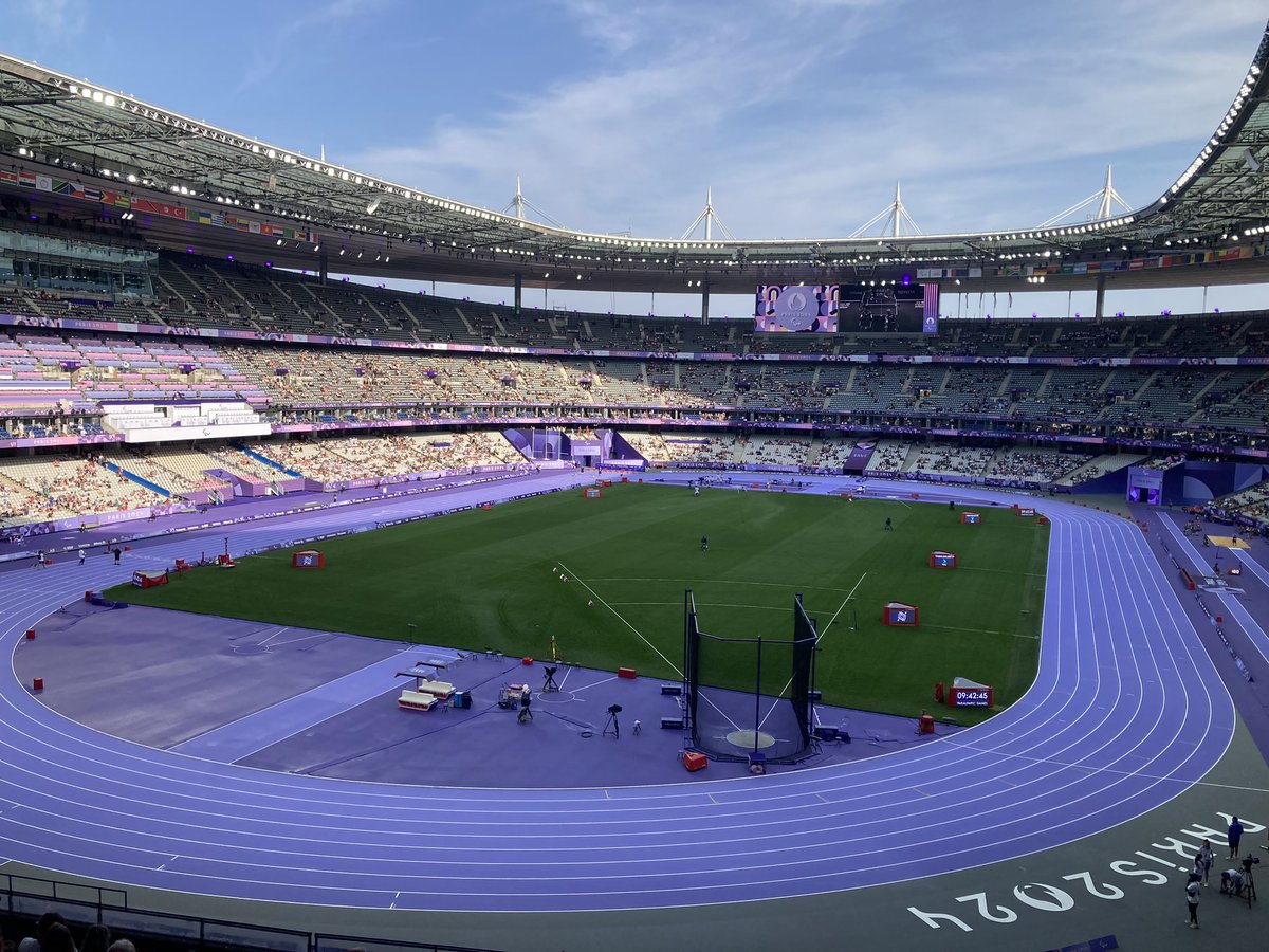 Délégation Militaire Seine-Saint-Denis (@dmd__93) on Twitter photo Au <a href="/StadeFrance/">Stade de France</a>, 4ème journée de ces jeux #paralympiques avec un programme de finales potentiellement riche en récompenses pour la France 🇫🇷
🏅longueur, lancer de poids, lancer de disque, 200 m.
#EngagesPourLaVictoire #Paris2024 Au <a href="/StadeFrance/">Stade de France</a>, 4ème journée de ces jeux #paralympiques avec un programme de finales potentiellement riche en récompenses pour la France 🇫🇷
🏅longueur, lancer de poids, lancer de disque, 200 m.
#EngagesPourLaVictoire #Paris2024