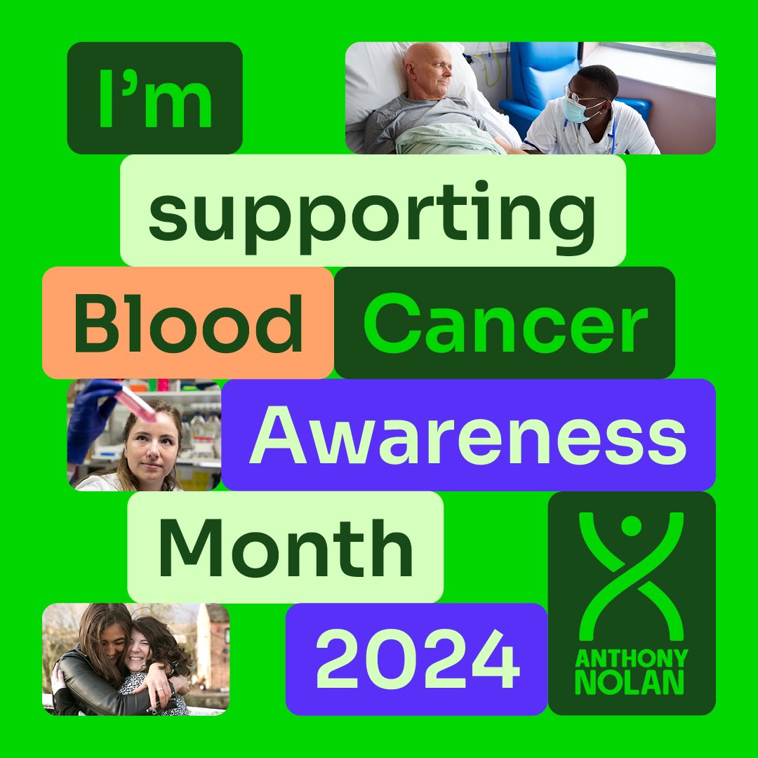 PeterStefanovi2's tweet image. Today marks the start of #BloodCancerAwarenessMonth 

97% of adults who receive a stem cell transplant from a donor have been diagnosed with blood cancer so I’m hugely proud to be a supporter of @AnthonyNolan 

Lets help save lives through stem cells 💚
anthonynolan.org/PeterStefanovic