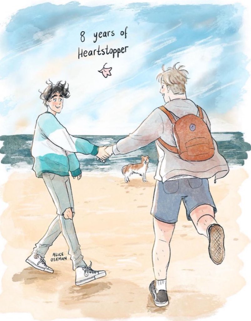 daily heartstopper tweet media