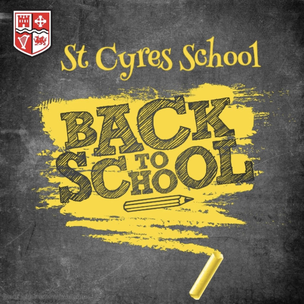 Nearly time to welcome our new Year 7's!!  Start day for Year 7 is Wednesday 4th September at 8:30am. Pupils need to arrive from the back of the school in the pupil yard for 8:20am, do not arrive by car through the main entrance. <a href="/MsHiraniU/">Ms Hirani</a> <a href="/StCyresSchool/">St Cyres School</a>