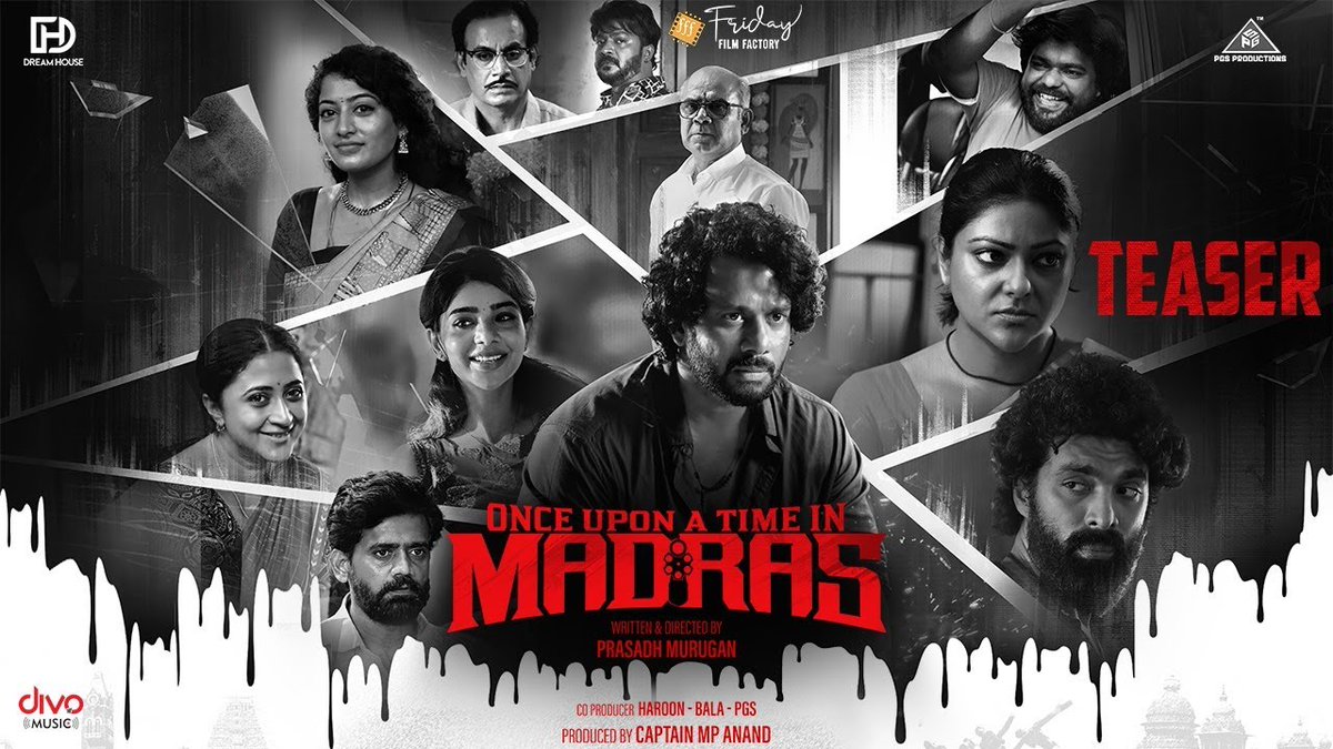 It's here. #OnceUponaTimeInMadras Movie Teaser.

youtu.be/Mve7bCxZHco

#OTMteaser

<a href="/divomusicindia/">Divo Music</a> <a href="/bharathhere/">bharath niwas</a> <a href="/abhiramiact/">Abhirami</a> <a href="/Anjalinairoffl/">Anjali Nair</a> <a href="/itspavitralaksh/">pavithralakshmi</a> <a href="/FFF_offl/">Friday Film Factory</a> <a href="/MpAnand_PRO/">Captain MP Anand</a> @prasadhmurugan <a href="/ShaanHumane/">Shaan</a> <a href="/Haroon_FC/">haroon.dh</a> #PGS <a href="/KskSelvaKumaar/">KSK Selva Kumaar</a> @madhan_act
