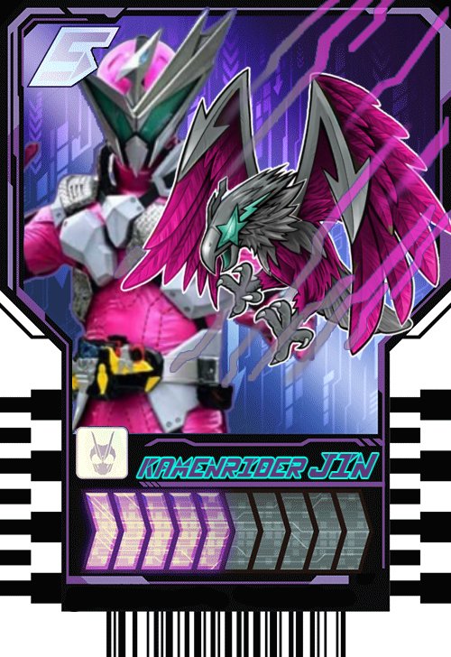 EmmaChan24's tweet image. Kamen Rider Jin
#ライドケミーカード