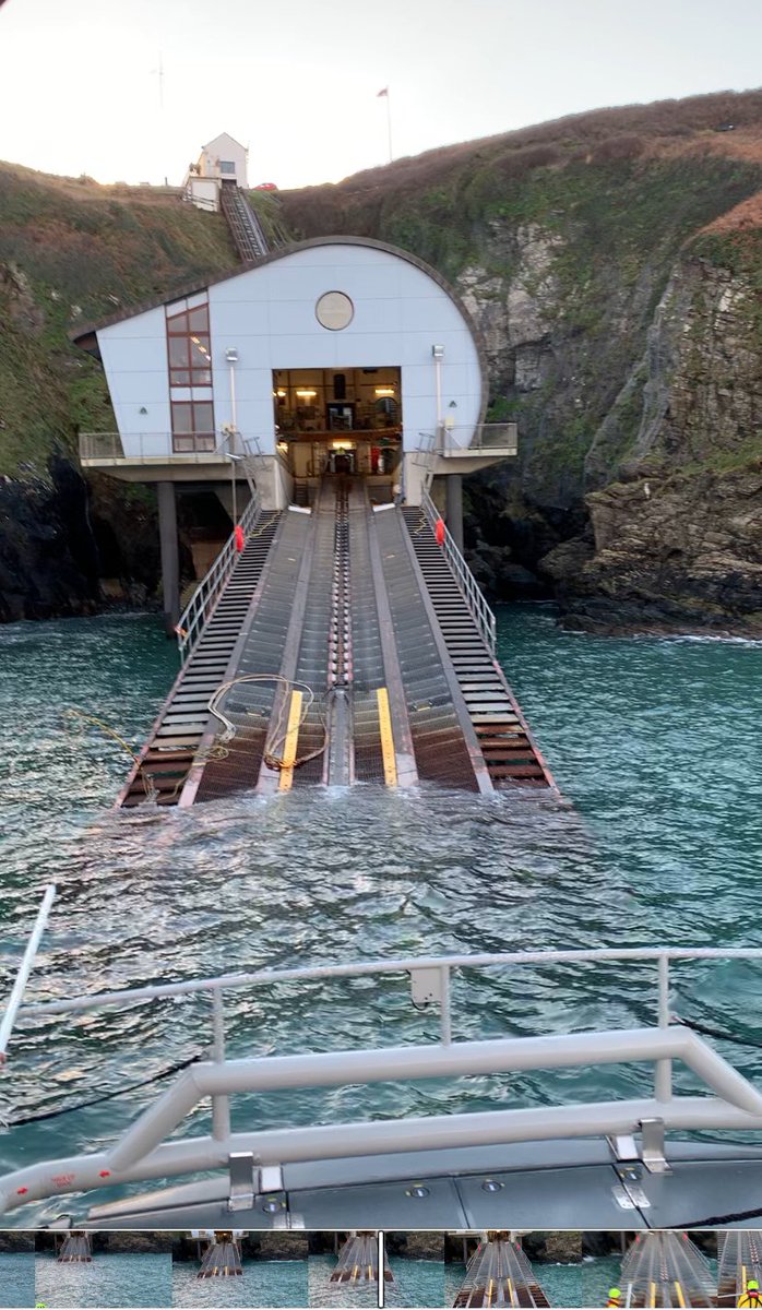 My view at 0930 this morning on the left  and the unexpected view at 1115! That's Lifeboating!