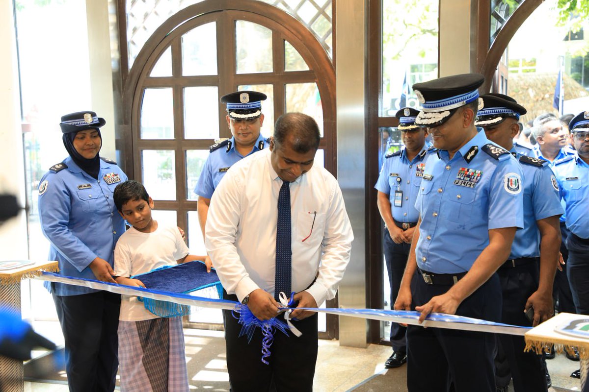 Maldives Police tweet media