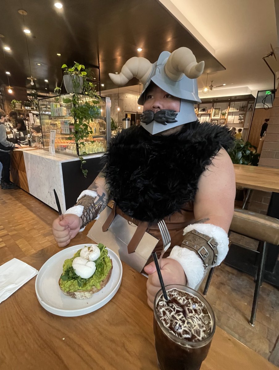 BREAD. 🍞 BREAD. 🥖 
            BREAD. 🥖 BREAD. 🍞 

(With mashed man eating avocado 🥑 and soft boiled soul eggs 🍳)