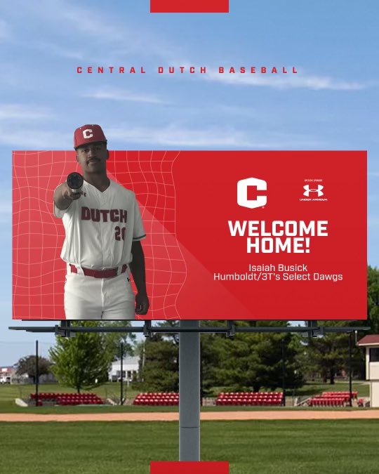Isaiah (@isaiahbusick5) on Twitter photo Excited to announce that I will be continuing my academic and athletic career at Central College! Big thank you to my friends, family, and coaches for helping me along the way! <a href="/ToranCatching/">Toran Shahidi</a> <a href="/CareyAdam/">Adam Carey</a> <a href="/IanB_5/">Ian Boline</a> <a href="/DutchBaseball/">Central Baseball</a> Excited to announce that I will be continuing my academic and athletic career at Central College! Big thank you to my friends, family, and coaches for helping me along the way! <a href="/ToranCatching/">Toran Shahidi</a> <a href="/CareyAdam/">Adam Carey</a> <a href="/IanB_5/">Ian Boline</a> <a href="/DutchBaseball/">Central Baseball</a>