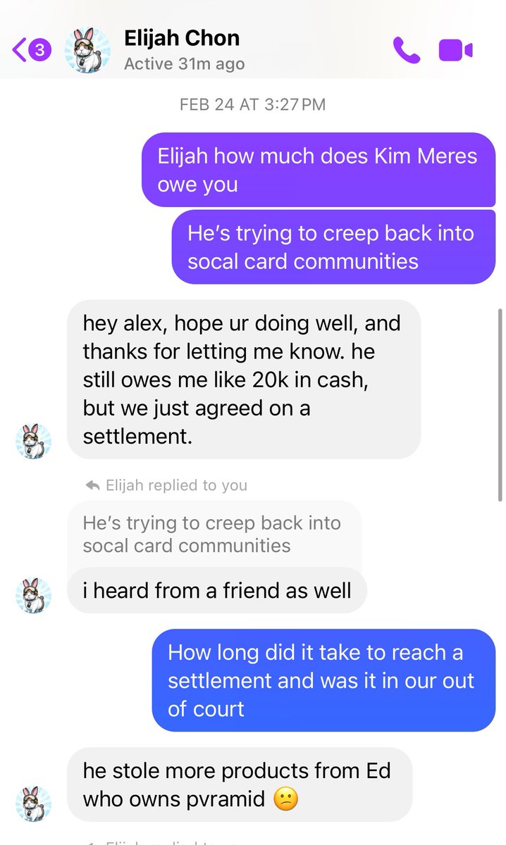 AlexHodges's tweet photo. Kim Meres is a scammer and liar whose targeted Weiss Schwarz, YuGiOh and One Piece communities in Southern & Northern California for years w/ preorder scams, theft, & more.

Working with multiple shops & victims to compile evidence + raise awareness as he’s still scamming now.

If you have been or know someone who was targeted by him please share your/their story…