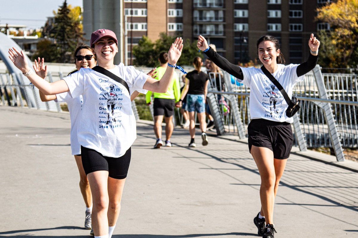 TerryFoxCalgary's tweet image. #DYK that Calgary ranked second in the whole country last year for money raised? 🍁 Sounds like a challenge! Join us in two weeks for #TerryFoxRunCalgary and help us break our own fundraising record for cancer research ➡️ buff.ly/3XhaNd5