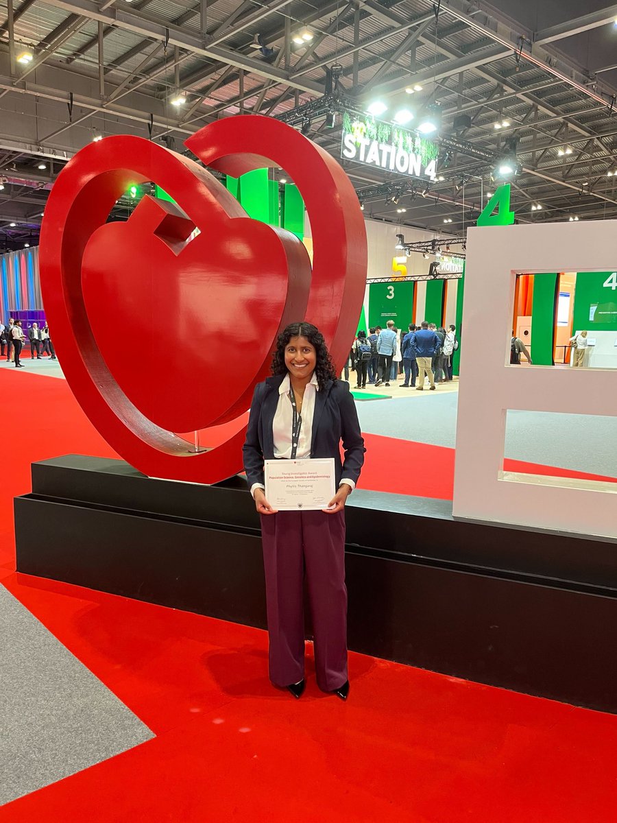 Rohan Khera (@rohan_khera) on Twitter photo That’s our <a href="/PhyllisTweets/">Phyllis Thangaraj</a> on the big stage at the ESC awards ceremony!
Great competition and science, and congrats to all the YIA finalists!
pc (and cheering PT on):
<a href="/ekoikonomou/">Evangelos K. Oikonomou</a> <a href="/Veer_Sangha_/">Veer Sangha</a> <a href="/cards_lab/">CarDS Lab</a>
<a href="/YaleCardiology/">Yale Cardiology</a> <a href="/YaleMedPSTP/">YaleMedPSTP</a> That’s our <a href="/PhyllisTweets/">Phyllis Thangaraj</a> on the big stage at the ESC awards ceremony!
Great competition and science, and congrats to all the YIA finalists!
pc (and cheering PT on):
<a href="/ekoikonomou/">Evangelos K. Oikonomou</a> <a href="/Veer_Sangha_/">Veer Sangha</a> <a href="/cards_lab/">CarDS Lab</a>
<a href="/YaleCardiology/">Yale Cardiology</a> <a href="/YaleMedPSTP/">YaleMedPSTP</a>