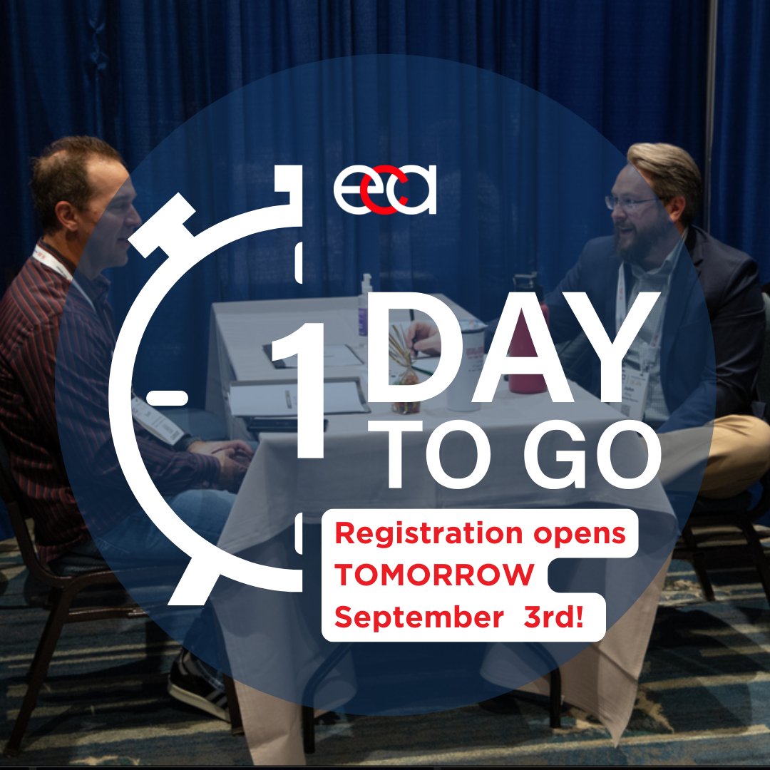 ECAassociation's tweet photo. Set a reminder to register TOMORROW for the delivery industry's best kept secret! ECA MarketPlace registration goes live September 3rd! 
https://t.co/bj1V4l9xJC
#ECA #ECAMarketPlace2025 #Shippers #carriers #motorcarriers #delivery #trucking #transportation #logistics #registernow https://t.co/mGJNSQa7CJ