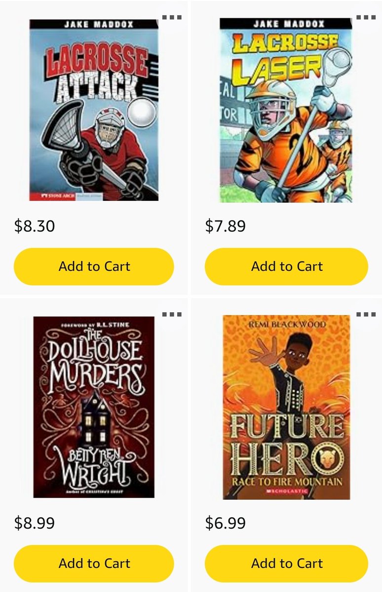 KAllabach's tweet image. New learners with new interests means I am in need of a few more books! If you can help us with a donation, my 5th graders would appreciate it! #clearthelist  #kidlit #kidsneedbooks 📚❤️amazon.com/hz/wishlist/ls…