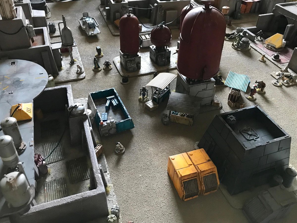 A bit late in the day but here's the third instalment of our Star Wars campaign using Wiley Games FFoL Galactic Heroes 2.

oshiromodels.co.uk/post/star-wars…