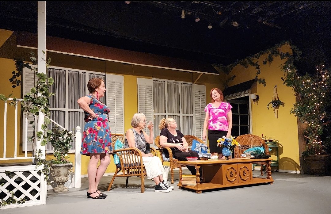 Join us for laughter and friendship. 🥂 THE SAVANNAH SIPPING SOCIETY plays this afternoon at 2PM. 🤣🍾👏🏼 Tickets at theelpasoplayhouse.com