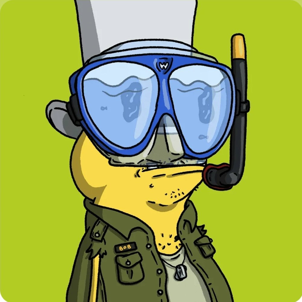 Minted a gorg cuz <a href="/RealDuckMaster/">duckmaster.eth</a> going hard af on the timeline.  I needed to get in on this <a href="/wen_goods/">WenGoods</a> 😎