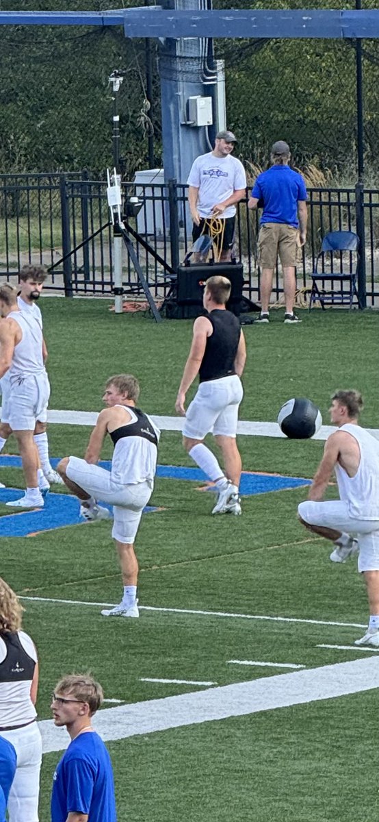 We’re wearing out a path from Fort Wayne to Platteville. It was great to see this kid in pads for the first time in almost 2 years.  His first college TD was icing on the cake! #BigSquirrel <a href="/gold_carson/">Carson Gold</a> <a href="/Dre_Muhammad/">Dre Muhammad</a> <a href="/MaxFit360pt/">Adam Miller</a> <a href="/4VertAcademy/">4 Vert Academy</a>