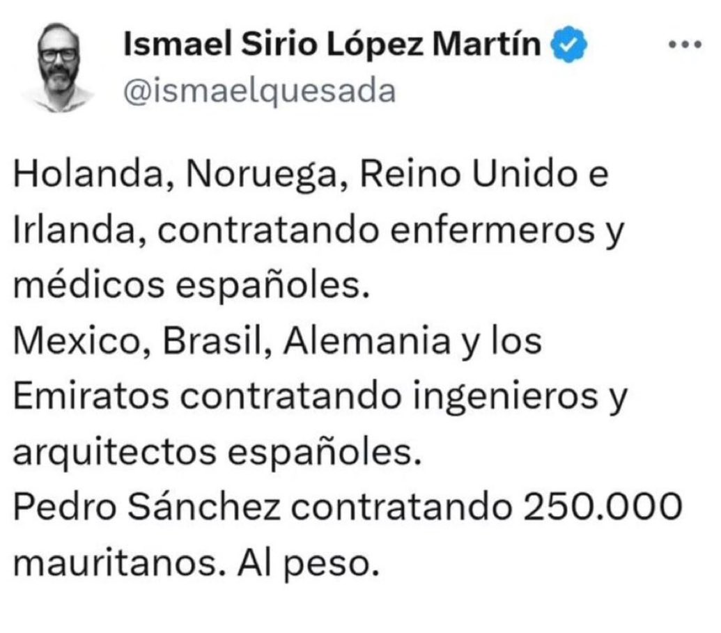 Qué disparate…