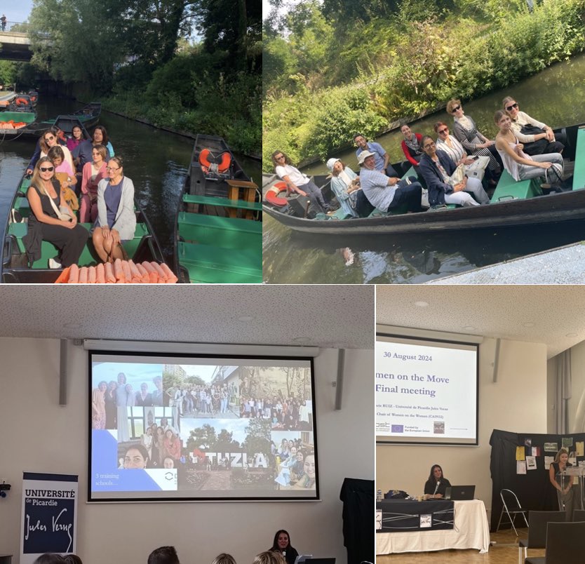 WEMov COST Action (@wemov_cost) on Twitter photo a self-guided digital walking tour including testimonies of women migrants.
Day 3 started with a field trip around the water gardens of Amiens, followed by a presentation from Ellen Murrell, EU Commission for Equality. It ended with concluding remarks from <a href="/StellamarinaD/">Stellamarina Donato</a> a self-guided digital walking tour including testimonies of women migrants.
Day 3 started with a field trip around the water gardens of Amiens, followed by a presentation from Ellen Murrell, EU Commission for Equality. It ended with concluding remarks from <a href="/StellamarinaD/">Stellamarina Donato</a>