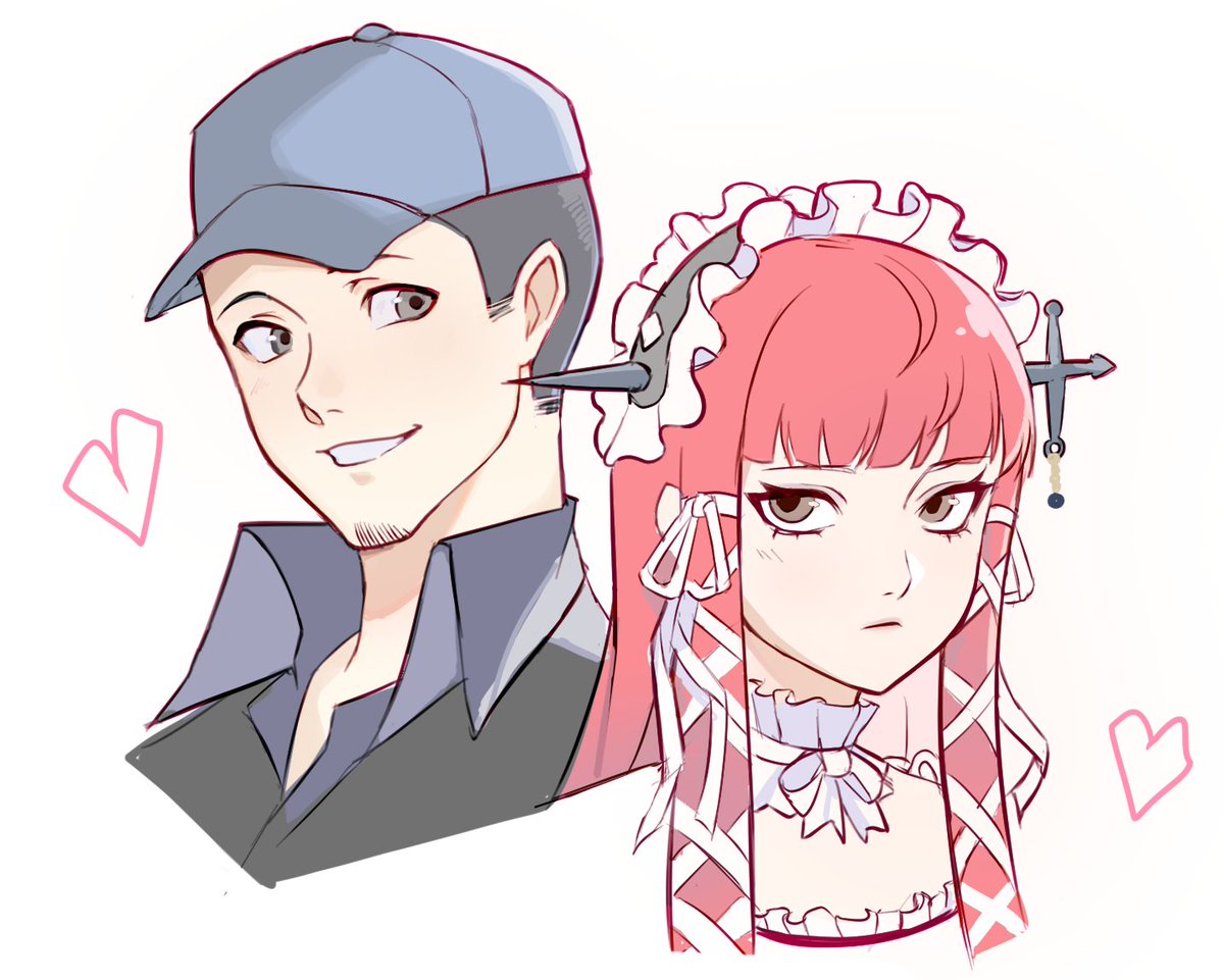 chcmallow's tweet photo. quick junpei n chidori doodle https://t.co/x0ZilayKHL