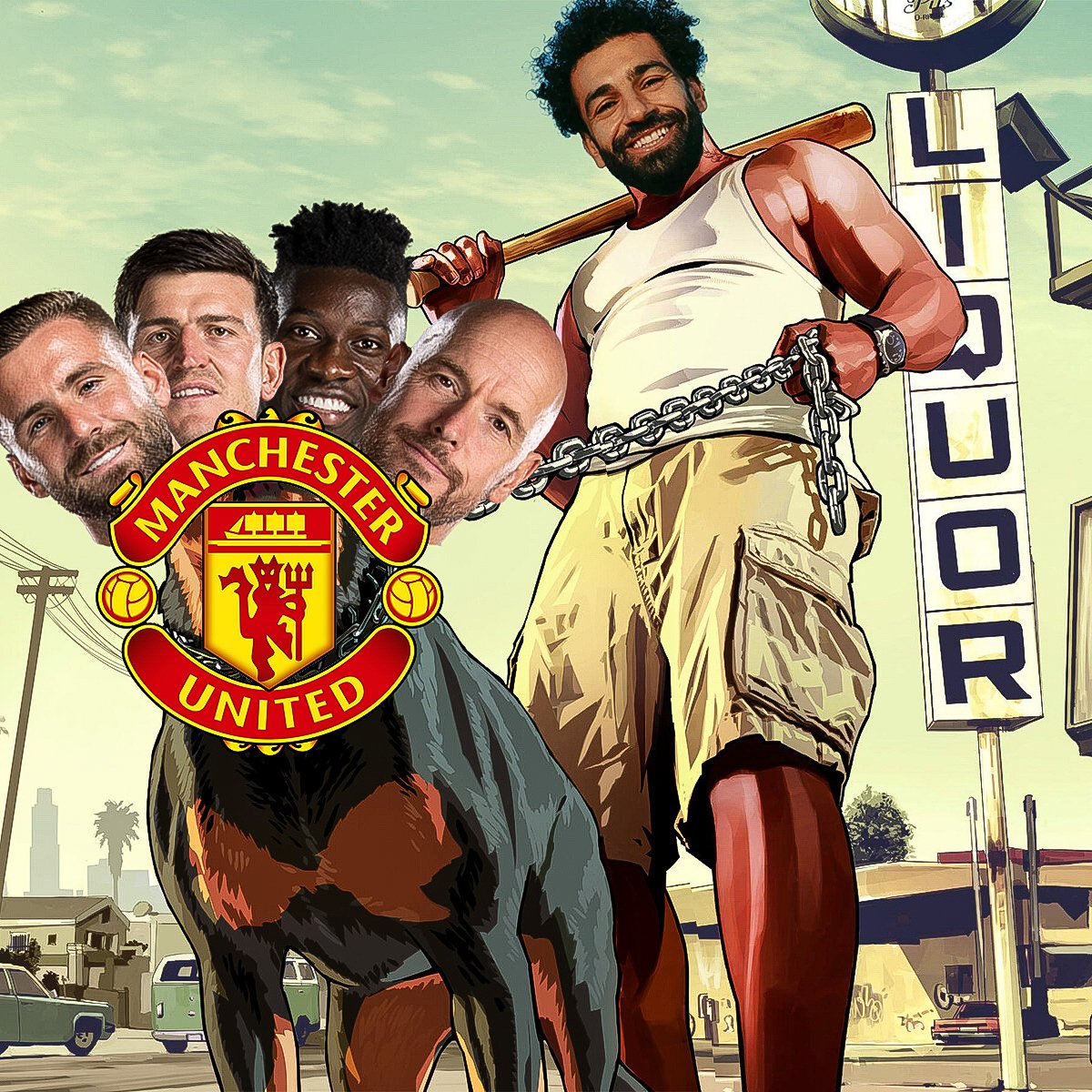 Mo Salah has 21 G/A in 16 games vs Manchester United.