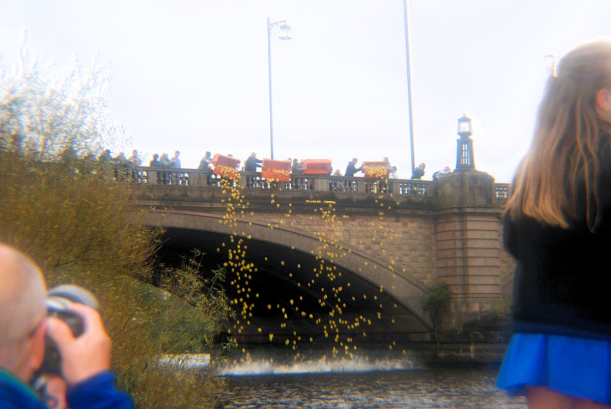 I had a fantastic day hosting the Warrington duck race, Everyone had lots of fun &amp; lots of cash raised for the Warrington pyjamas at Christmas appeal. The winning ducks were all very low numbers 12, 6, 14, 8, 24, 31, 79, 41, 27 &amp; 11