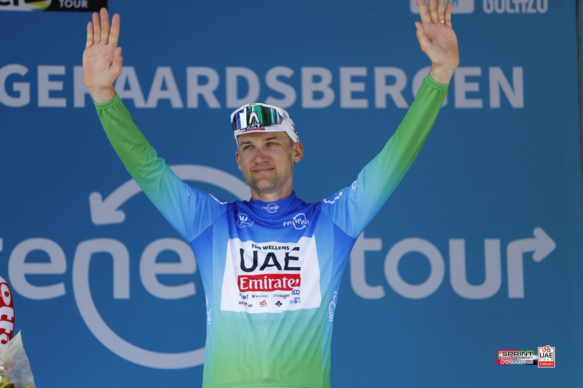 @UAE-TeamEmirates (@teamemiratesuae) on Twitter photo 🏆🥳 <a href="/Tim_Wellens/">Tim Wellens</a> defends #RenewiTour 🇧🇪 crown with overall victory 🙌.
Wellens: "Today was a very nice victory. From the start of the week we knew the TT and today with the Queen stage would be the decisive stages so we planned our tactics around that. The whole week I was 🏆🥳 <a href="/Tim_Wellens/">Tim Wellens</a> defends #RenewiTour 🇧🇪 crown with overall victory 🙌.
Wellens: "Today was a very nice victory. From the start of the week we knew the TT and today with the Queen stage would be the decisive stages so we planned our tactics around that. The whole week I was