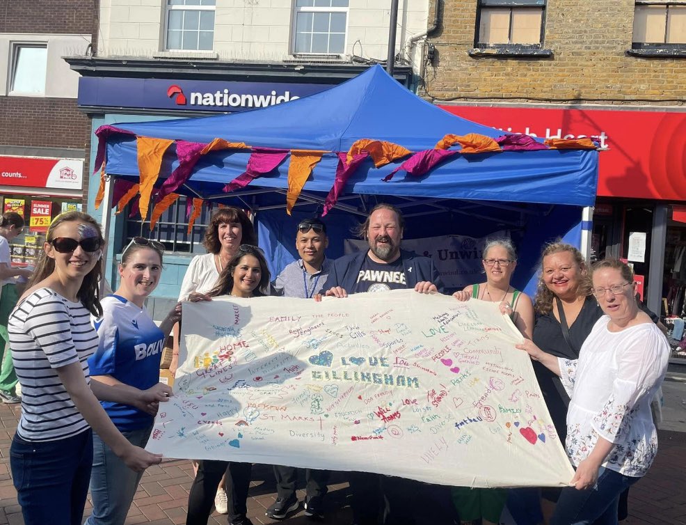 Great fun day today at the Love Gillingham event in the High Street 💙 Wrestling, live music, creative stalls, food stalls and so much more. Looking forward to next year already 🤩 #lovegillingham