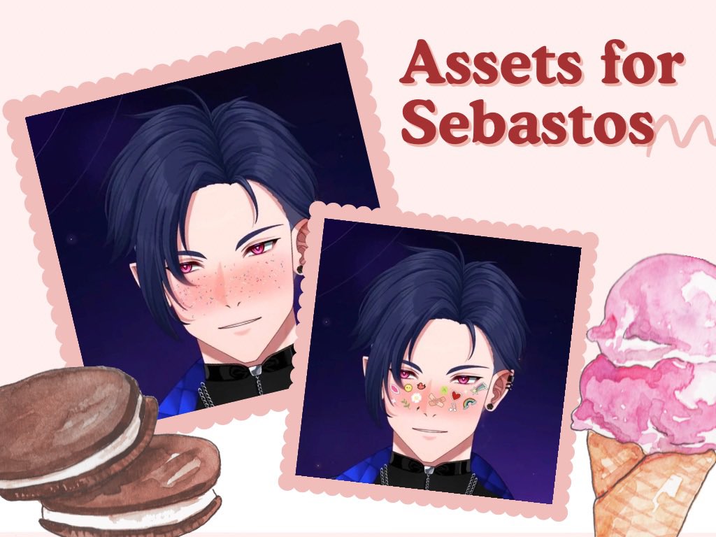 Natnatchel's tweet photo. Face asset for Sebastos ACAS 
🎪ของเล่นใหม่มาแล้วววววววว
[อนุญาตให้ใช้ได้เฉพาะคุณ Sebastos ACAS เท่านั้น]

🫣หวังว่าจะถูกใจพี่เซบและเชนนี่ทุกคนนะคะ
link: https://t.co/nDZbua11hp
ปล.ถ้าเข้าหรือดาวน์โหลดไม่ได้แจ้งได้เลยนะคะ
 
 #sebART https://t.co/hemTgVTb6R