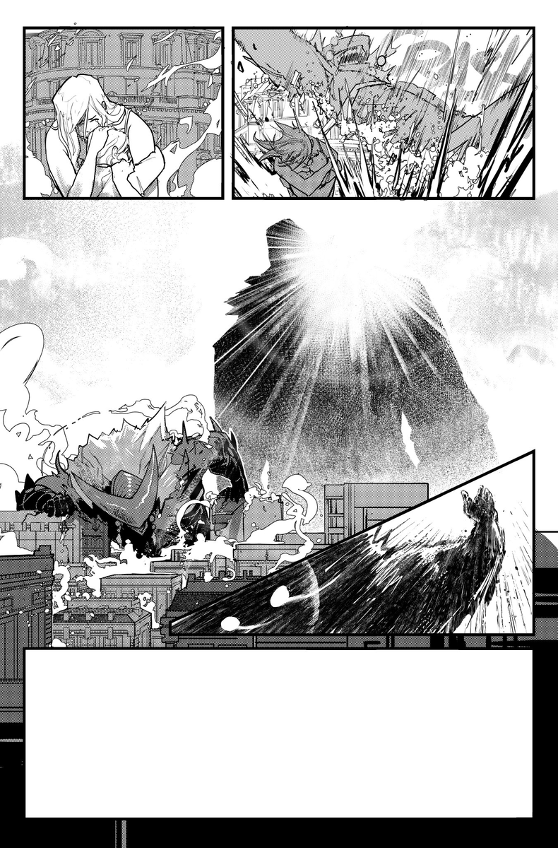 First four pages of my own comic that I'm doing in my free time! 