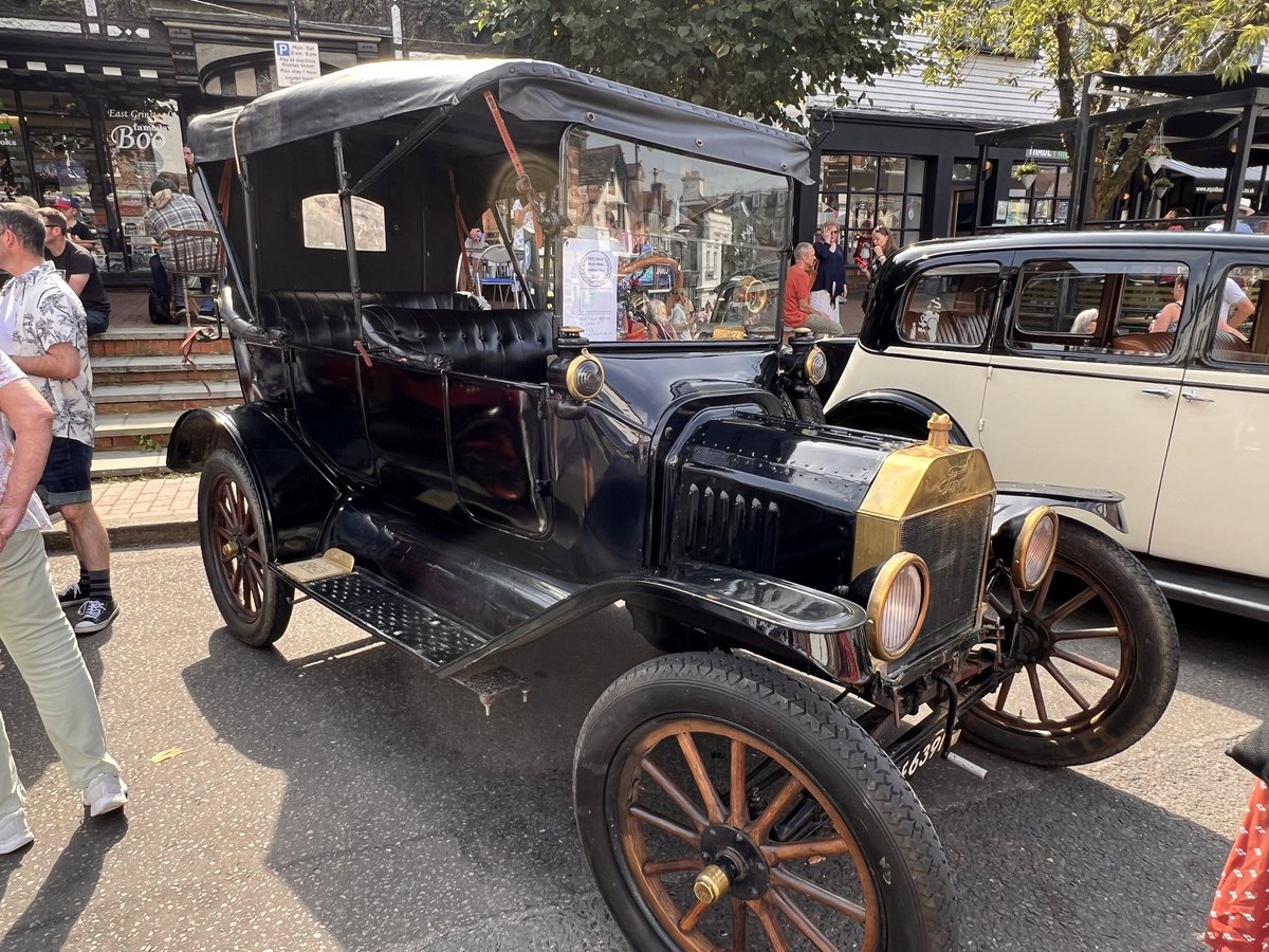 “Any colour you want, so long as it’s black…” fascinating to see this 1915 Model T Ford close up at the <a href="/egcouncil/">East Grinstead Town Council</a> classic car show today