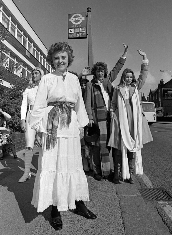 RichardHarris73's tweet photo. 1st September 1979: Destiny of the Daleks started the 1979 BBC autumn season and this interview with June Hudson appeared in that week's edition of the Radio Times. The other two images were from the same photo shoot. #JuneHudson #DoctorWho #DestinyOfTheDaleks https://t.co/GWnYOMv5KW