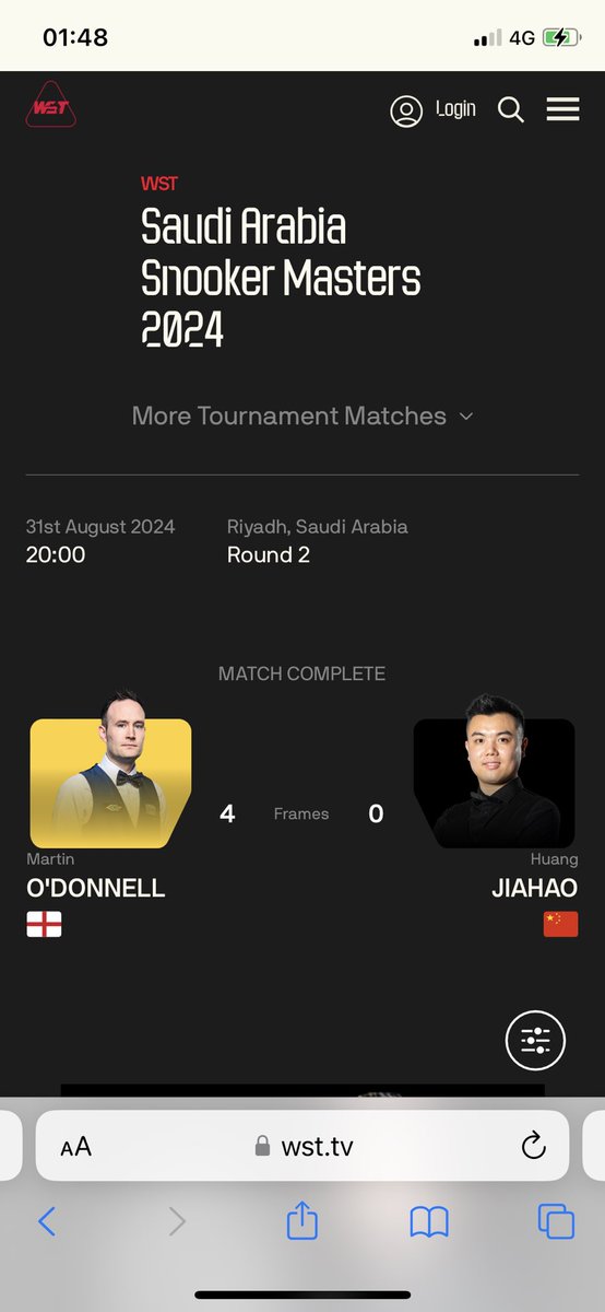 TheMOD147's tweet image. Pleased to come through my first match out here in Riyadh last night. The venue is amazing &amp;amp; hospitality is fantastic! Big thank you to my sponsors MOD Cues and Snookerz for their wonderful support ❤️👍🏻
#SaudiArabiaMasters #Snooker #sponsor #cues #ilovesnooker #SnookerPlayer