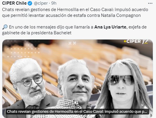AlejoLatigo's tweet photo. Que no desvíen la atencion, tratando de tapar, con dichos de Mañalich @jmanalich de las Comunistas.
La Abuela e hijo del año, junto a Compagnon, recibieron apoyo y gestiones de Hermosilla aportando con sus tentáculos al Caso Caval🤦!!
#Ciper
#Encinal #MesaCentral #Toleranciacero https://t.co/9b3BicT6iI