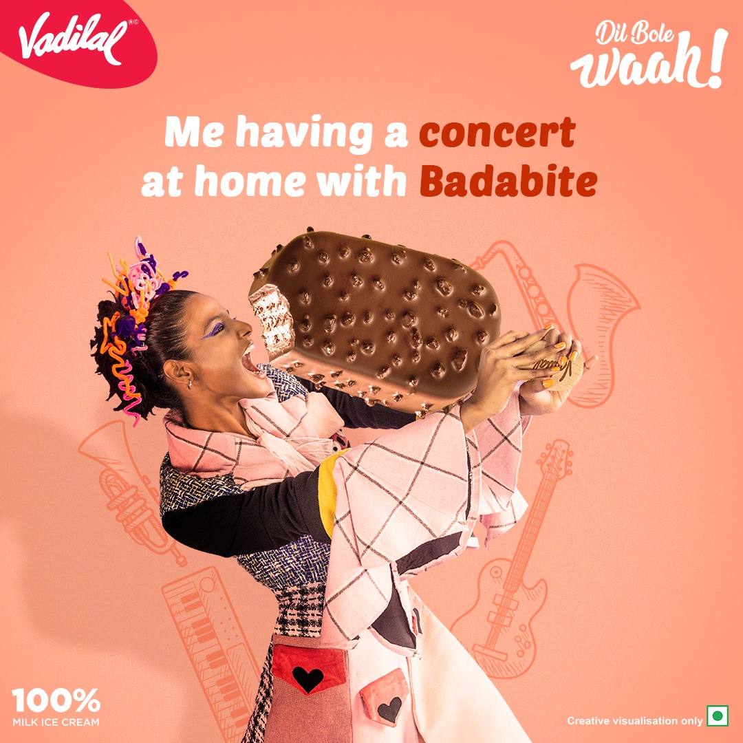 icecreamvadilal's tweet photo. Rocking out with my bestie - Badabite! πΈ
#DilBoleWaahWaahWaah #WaahVadilal #Badabite #Needicecream #Icecreamtime #Dessert #Vadilalicecream https://t.co/wzgytxPZGu