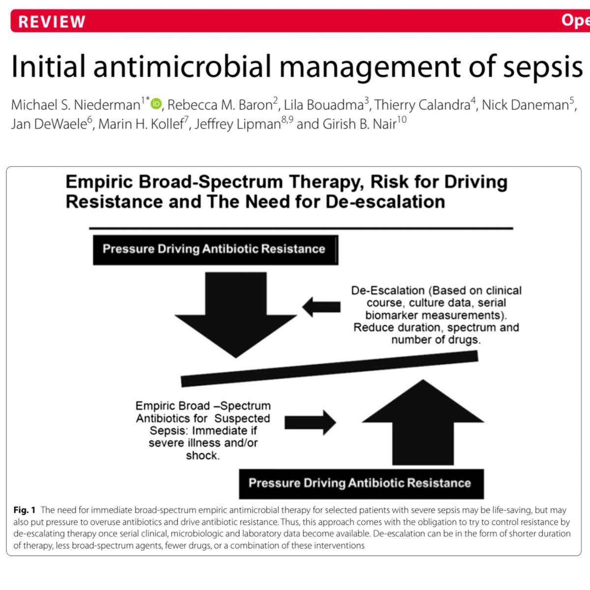 If we are going to continue providing empiric antibiotics at the current pace, we might as well do it right. The biomarkers are not yet where we need them to be. This paper covers antimicrobial management in sepsis. 🎩 tip to the authors.

eddyjoemd.com/foamed/