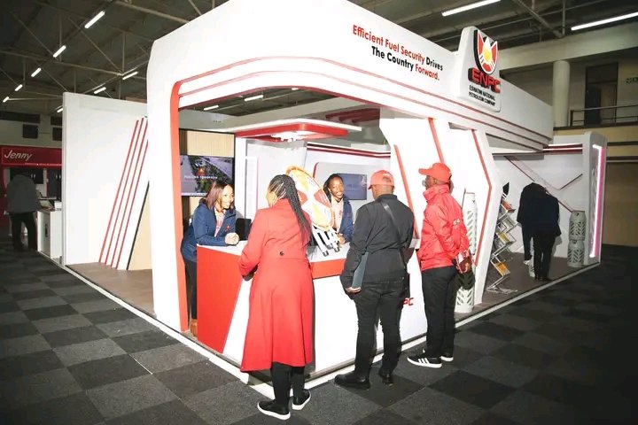 ENPC_Eswatini's tweet photo. Join us at Hall 1 to discover the exciting offerings of the Eswatini National Petroleum Company (ENPC) and Phephile Gas. We look forward to continue serving our customers as we start Day 3, see you soon.
#fuellingconfidence #phephilegas #EITF https://t.co/9C4IMZ9av5