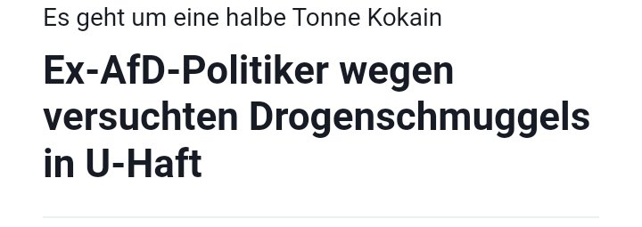 Die Haltung der AfD zu ausländischen Drogen? Konsequent einschieben!

t-online.de/region/bremen/…

#thueringenwahl2024
