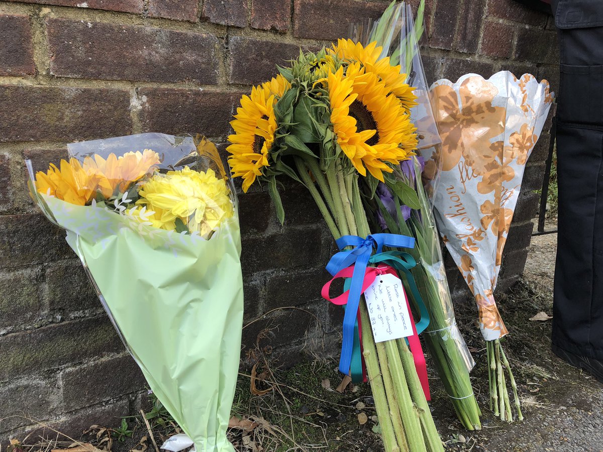 Reporting today from Staines where the bodies of three young children and a man were found in a house yesterday afternoon. 

Neighbours have been laying tributes throughout the day. 

I’ll have the latest on <a href="/BBCLondonNews/">BBC London</a> tonight on BBC One.