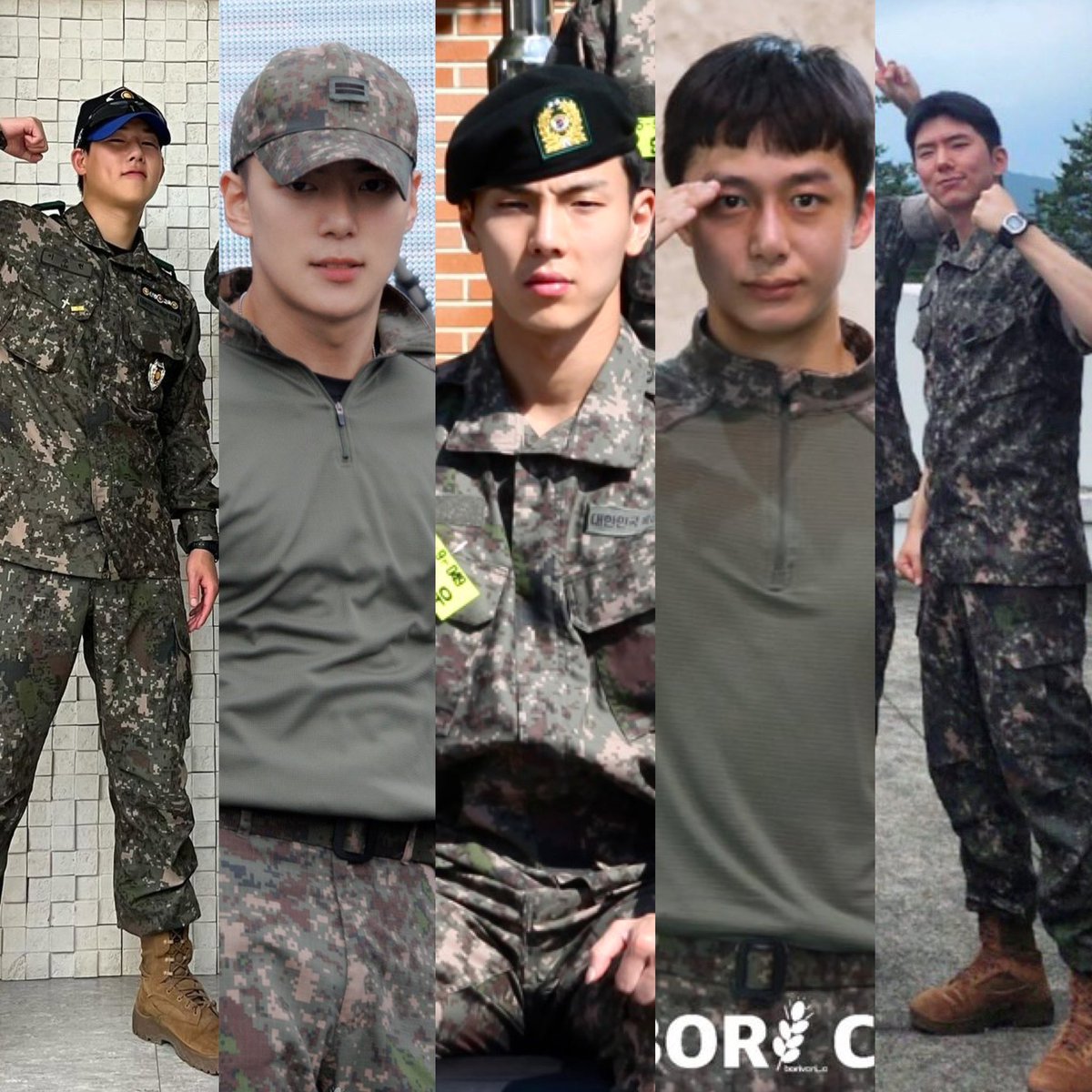 Monsta X military era just hits differently