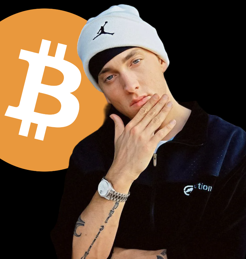 pete_rizzo_'s tweet photo. ✨ Exactly 6 years ago today, Eminem released his 1st song that gave a shout-out to #Bitcoin https://t.co/blnmLsnkbT