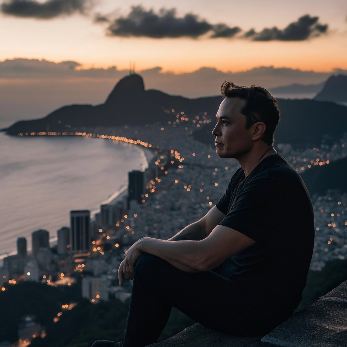 Musk in Brasil lol 

#ElonMusk #Brasil