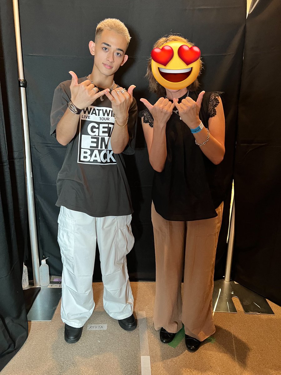 watwing_taka's tweet image. やっぱり隆太くんはわたしの最強で最高の最推しだった🥰
ビジュだけでなく、歌声もパフォーマンスも、個撮での対応も全て愛おしい🥹✨💕

隆太くんに「大好き❤」と伝えられなかったな😭
次は伝えよう❣️

＃桑山隆太
＃WATWING
 #GETEMBACK