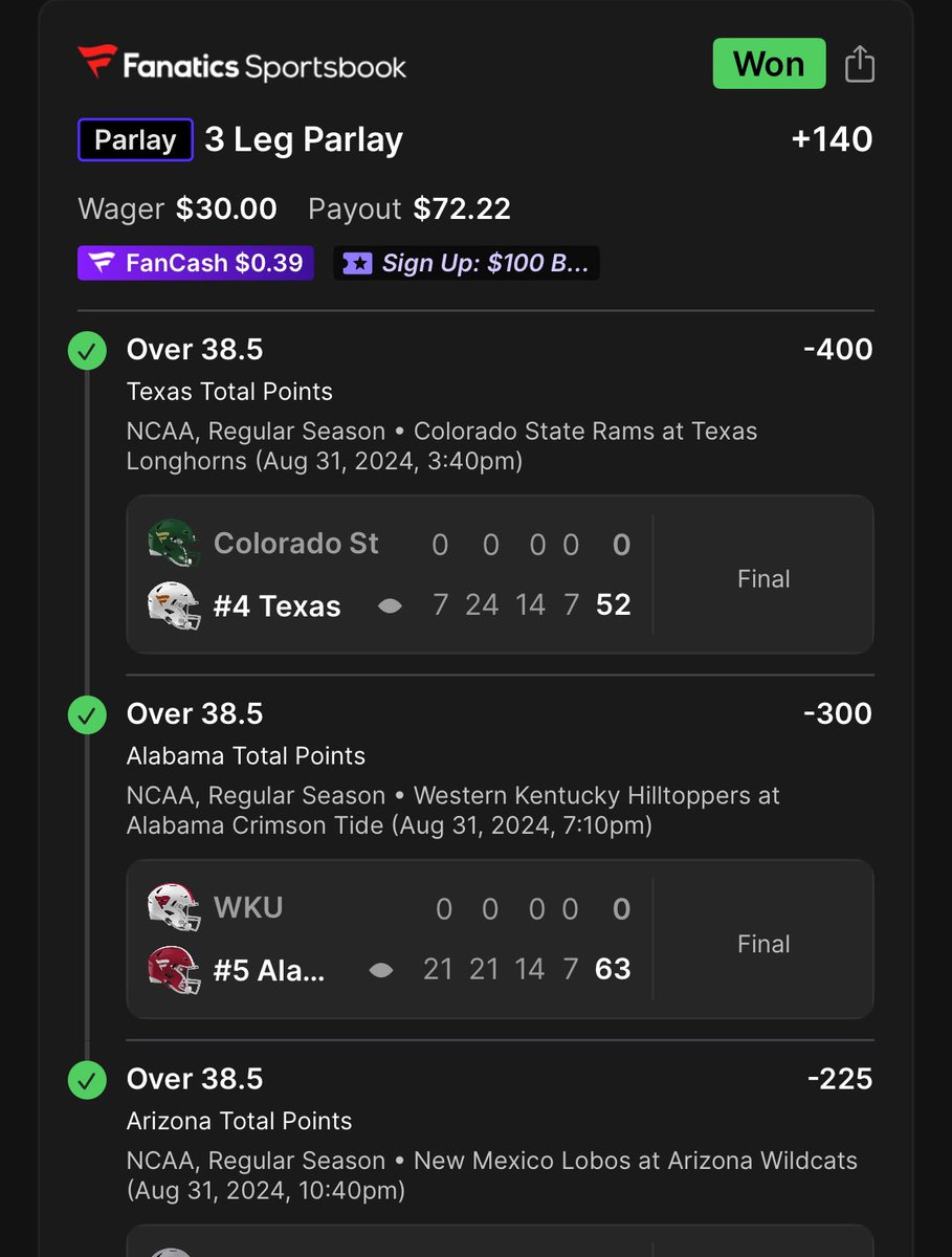 smedic70's tweet photo. @CodyBrownBets 🙏 Cody!  Been riding your bets and 3x my 🏦 in the last month!  Appreciate the work! https://t.co/QHCQGLuI7G