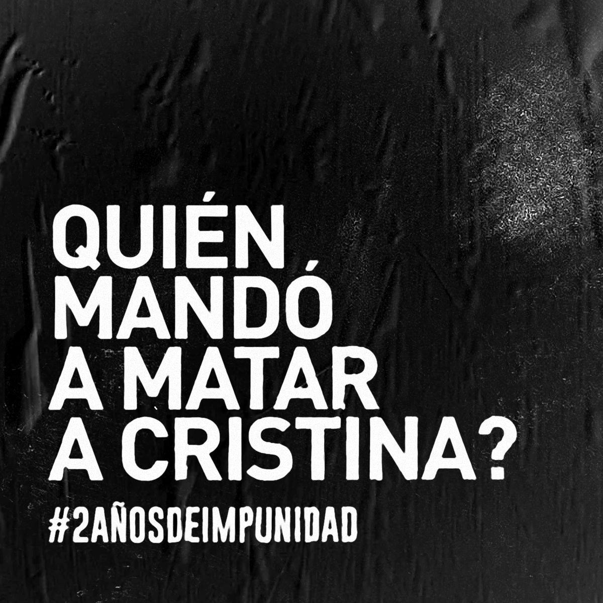 Se cumplen dos años del intento de asesinato de <a href="/CFKArgentina/">Cristina Kirchner</a>, una causa que sigue impune porque el Poder Judicial evitó todo intento de buscar a quienes financiaron e impulsaron el hecho.

Los argentinos necesitamos conocer la verdad y reclamamos justicia.

#2AñosDeImpunidad