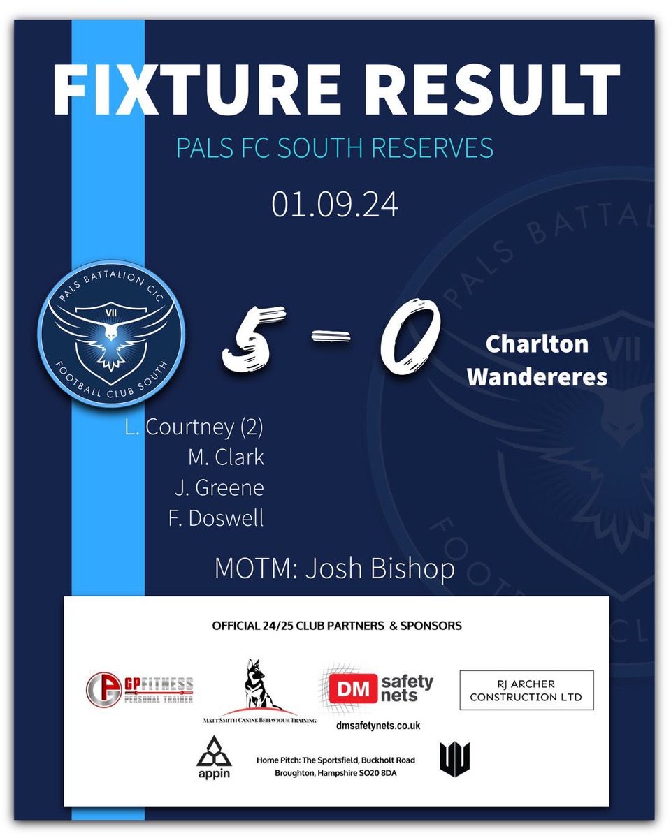 FULL TIME‼️

Ressies cruise to victory! 
Started slow but thenstarted to play how they have been throughout pre season 

first 3 points UTP💙