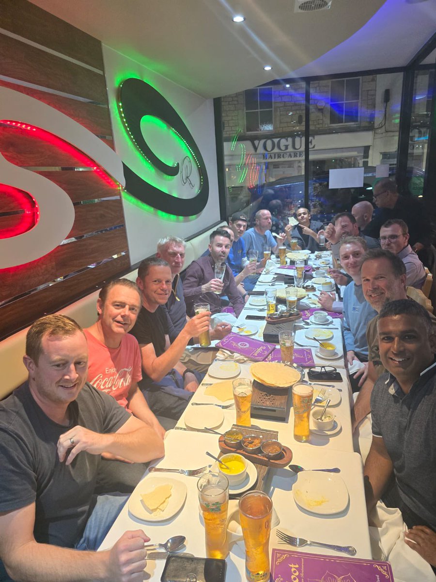 Wins for 1s and 2s yesterday as we finished the league season. The 1s finished 6th in GCCL Division 5 and the 2s finished 7th in the SDCA Division 1. We of course celebrated with our traditional curry night! #mightyminch