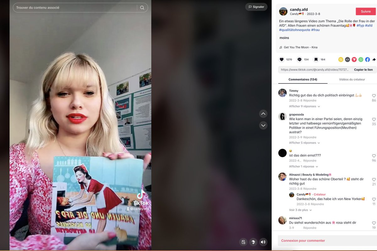 BeatriceMax87's tweet photo. En ex-Allemagne de l’Est, l’extrême droite promeut le retour de la « femme traditionnelle » https://t.co/iWEoERAgnT https://t.co/rReHjm8zFb