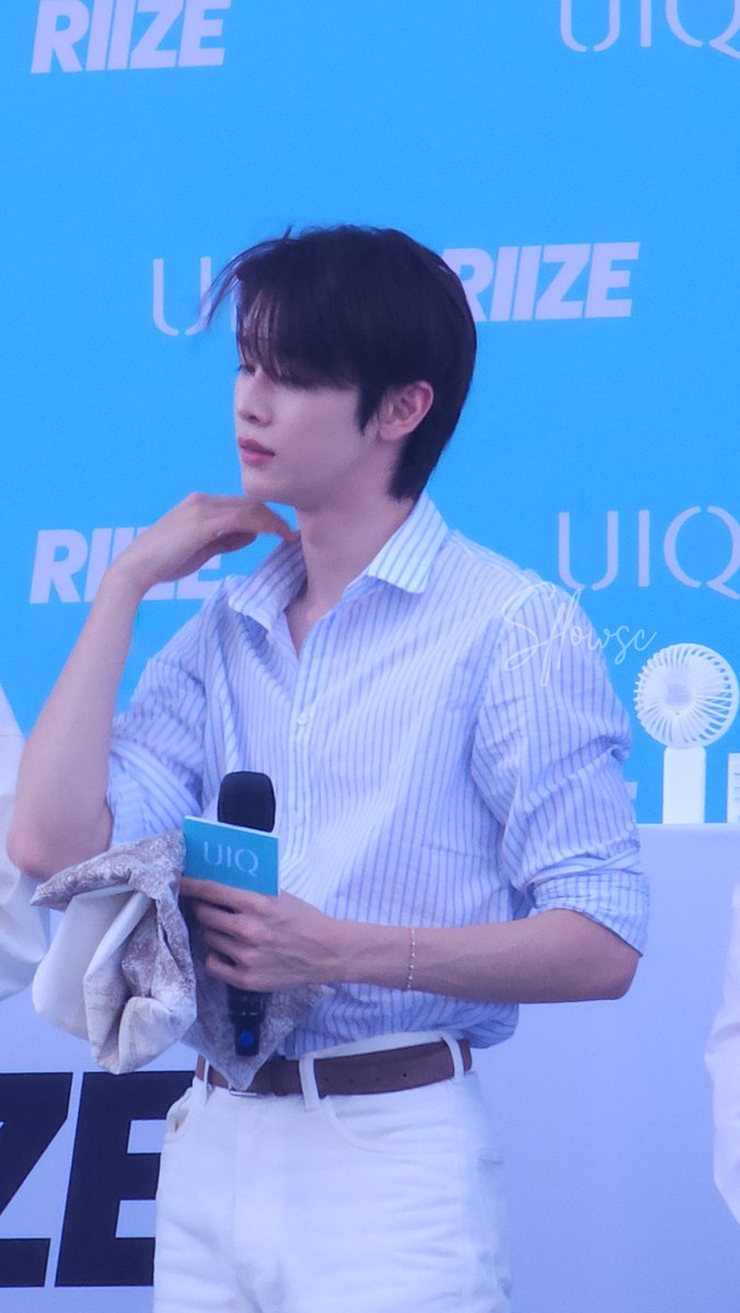sflowsc's tweet photo. 240901 UIQ X RIIZE IN JAKARTA

DETIK DETIK SUNGCHAN NGACAK NGACAK PERASAAN GUE 

#성찬 #SUNGCHAN 
#RIIZExUIQinJakarta
#RIIZEYourSkinHealth https://t.co/gAmnd0Jcqv